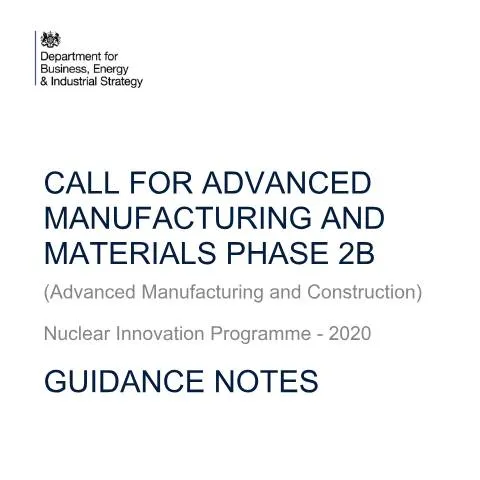 Document preview: Exploring the Impact of the AMM Competition on Nuclear Innovation — Government & admin