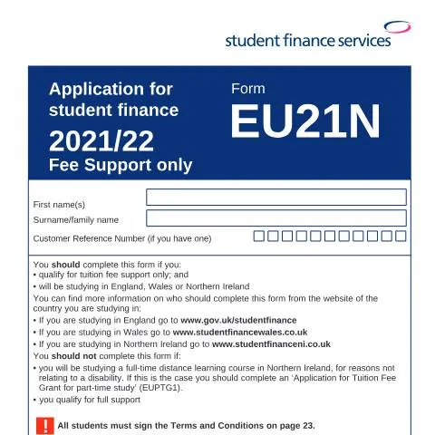 Document preview: Essential Steps for Tuition Fee Only Student Finance Applications — Education & training