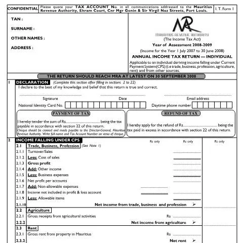 Document preview: Understanding the Importance of Individual Return 01 & Notes — Taxes (Individual01_070808)