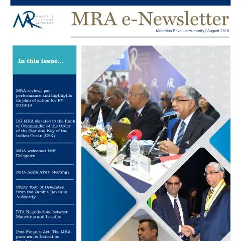 Document preview: Key Insights from the August 2018 MRA Document — Government & admin (ENewsletterAugust2018)