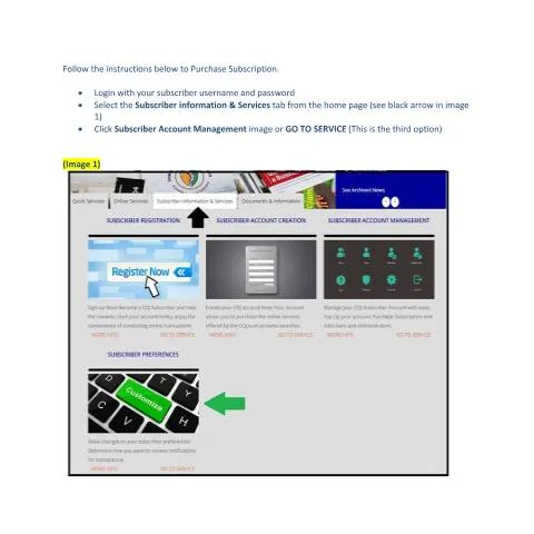 Document preview: Step-by-Step Guide to Adding Subscriptions in COJ eBank — Government & admin (CERFA n°Purchase_subscription)