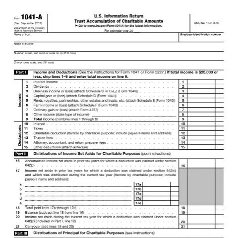 Document preview: A Comprehensive Guide to IRS Form 1041-A for Trustees — Taxes (CERFA n°1041A)