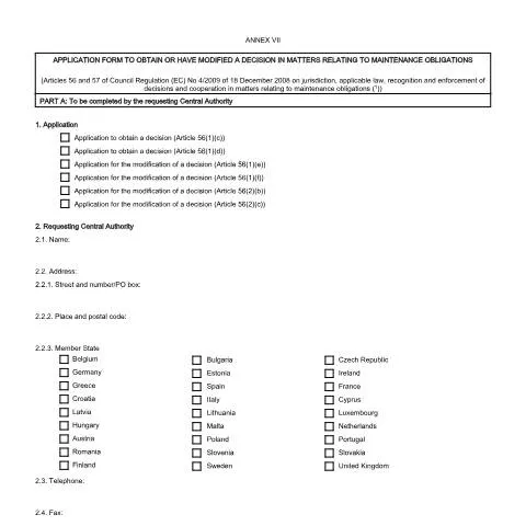 Document preview: Guide to Maintenance Decision Applications by the Official Solicitor — Legal & justice