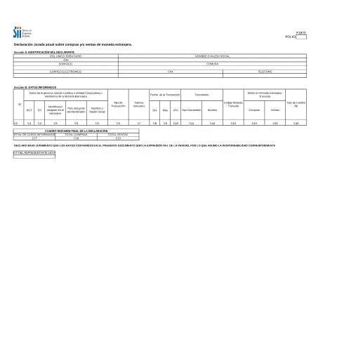 Vista previa del documento Todo sobre la Declaración Jurada F1870 del SII — Trámites administrativos (CERFA n°F1870)