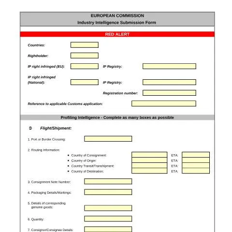 Dokumentvorschau: Za65 ,  Red Alert: Ein entscheidendes Dokument für den Zoll — Behörden & Verwaltung (CERFA n°Za65)