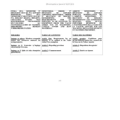 Document preview: Understanding the Amendments to Ministerial Order Nº 0011710TC — Government & admin (CERFA n°ministerial_order_amending_ministerial_order_no_0011710tc_of)