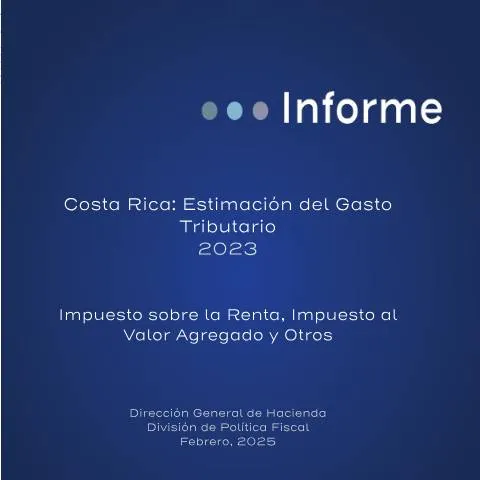 Vista previa del documento Importancia del Gasto Tributario 2023 en Costa Rica — Impuestos (CERFA n°GASTO_TRIBUTARIO_2023)