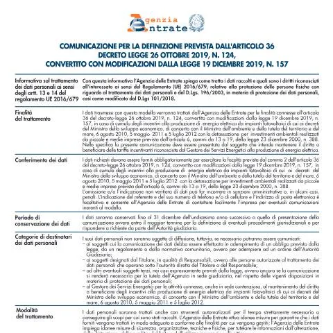 Anteprima documento Guida agli incentivi Conto Energia per impianti fotovoltaici — Tasse e fisco