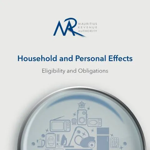 Document preview: Navigating Household and Personal Effects for New Residents — Government & admin (HouseholdNPersonalEffects)