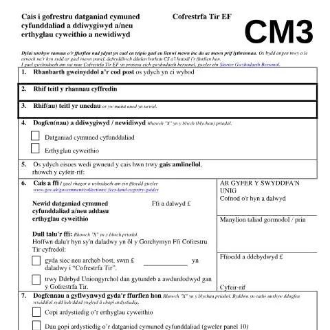 Document preview: Essential Guide to the CM3 Form for Commonhold Land — Property & real estate