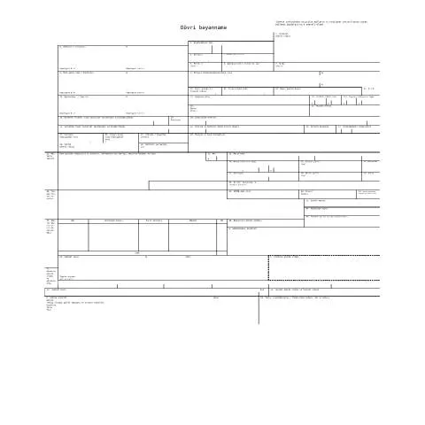 Document preview: Dövri Bəyannamənin Ticarət Sistemindəki Rolu — Vergilər & maliyyə