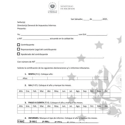 Vista previa del documento Importancia del Formulario de Solicitud de Certificaciones en El — Impuestos (CERFA n°Formulario-de-solicitud-de-certificación-modificada)