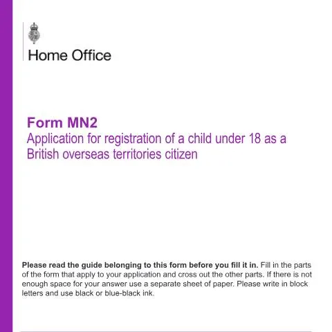 Document preview: British Overseas Territories Citizenship Registration for Children — Immigration & visas