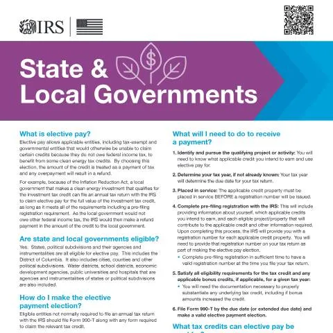 Document preview: Understanding IRS Publication 5817E for Local Governments — Taxes (CERFA n°PUB-5817E)