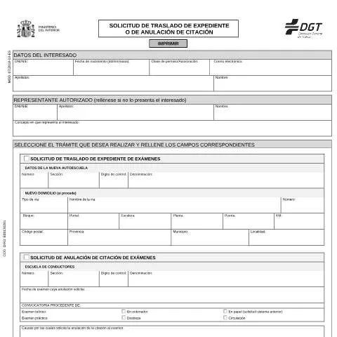 Vista previa del documento Todo sobre el Modelo 07 de la DGT para permisos de conducción — Trámites administrativos (CERFA n°07)