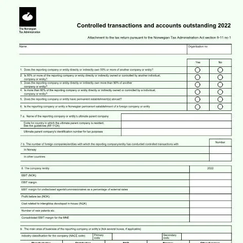 Document preview: RF-1123: Viktigheten av kontrollerte transaksjoner i norsk — Skatt & avgifter (CERFA n°RF-1123)