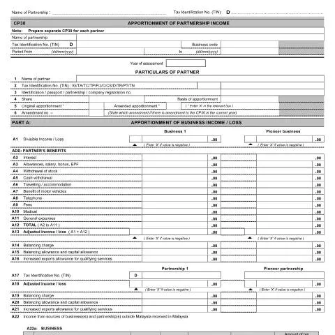 Document preview: Mengapa Borang CP30 Penting untuk Rakan Kongsi? — Proses pentadbiran (CERFA n°CP30)