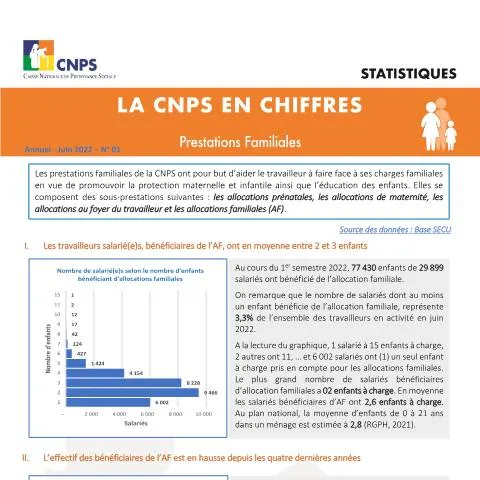 Aperçu du document Analyse des Prestations Familiales en Côte d'Ivoire - Juin 2022 — Famille