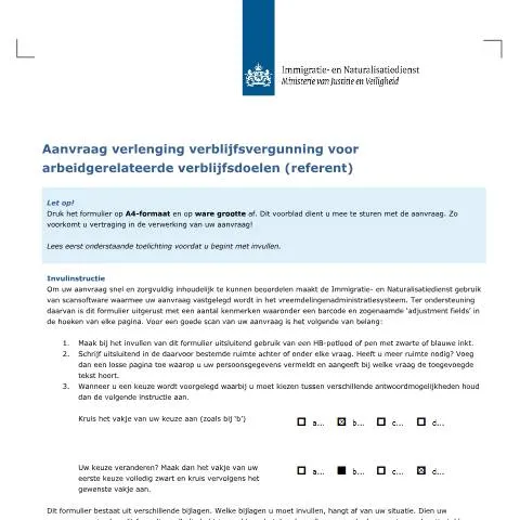 Documentvoorvertoning: Essentiële stappen voor verlenging verblijfsvergunning IND 7032 — Immigratie & visa (CERFA n°7032)