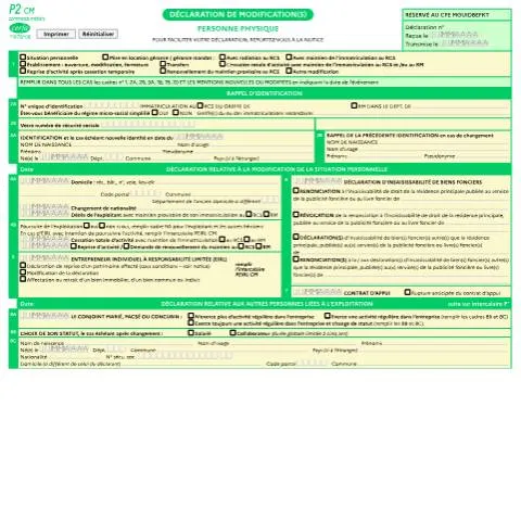 Aperçu du document Radiation d'office entrepreneur individuel : procédure de contestation — Juridique & justice (CERFA n°11678*08)
