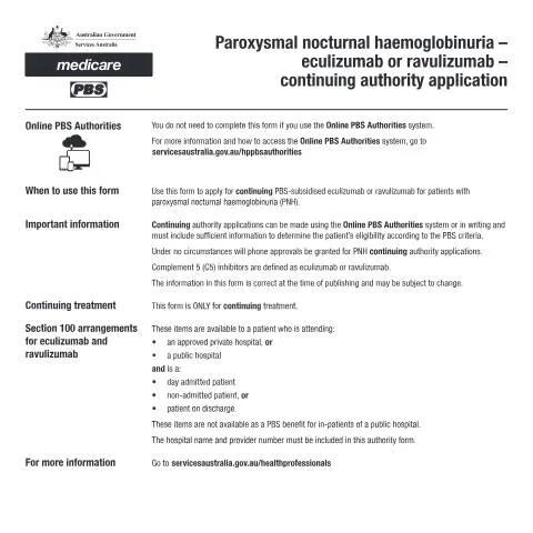 Document preview: Navigating the PB328 Application for PNH Treatment — Health (CERFA n°PB328)