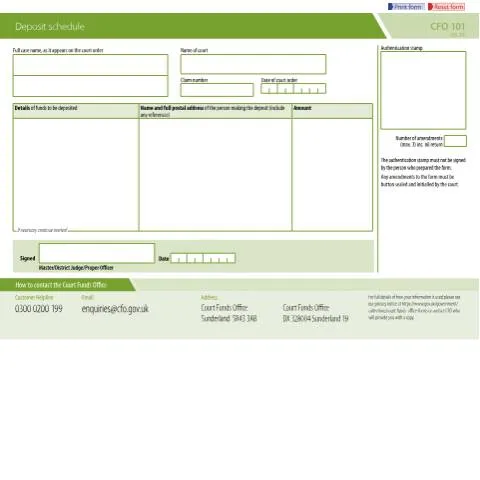 Document preview: The Importance of the Deposit Schedule in Court Fund Management — Government & admin