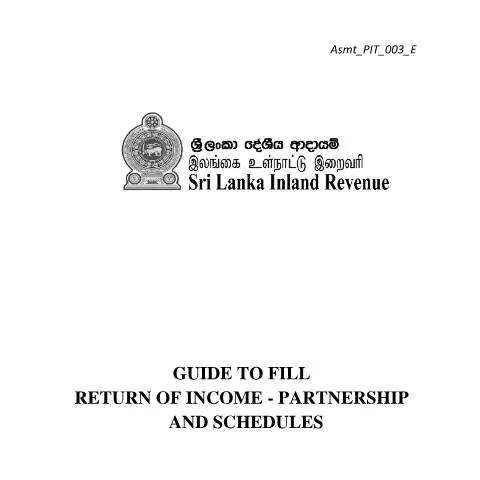 Document preview: Navigating the Partnerships Income Statement for 2024 — Taxes (CERFA n°Asmt_PIT_003_2024)