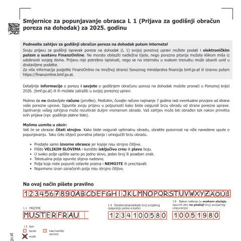 Dokumentvorschau: Leitfaden zum Formular L2-HR für 2025 — Behörden & Verwaltung (CERFA n°L2-HR)