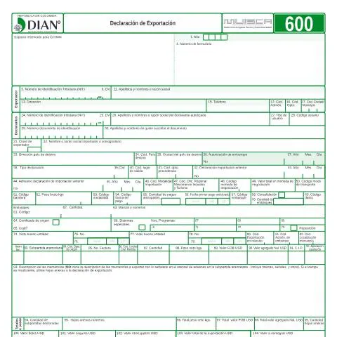 Vista previa del documento La Importancia de la Declaración de Exportación en el Comercio — Trámites administrativos (CERFA n°F600-2014)