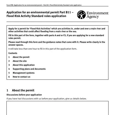 Document preview: Understanding Part B11 Standard Rules for Flood Risk Activities — Government & admin
