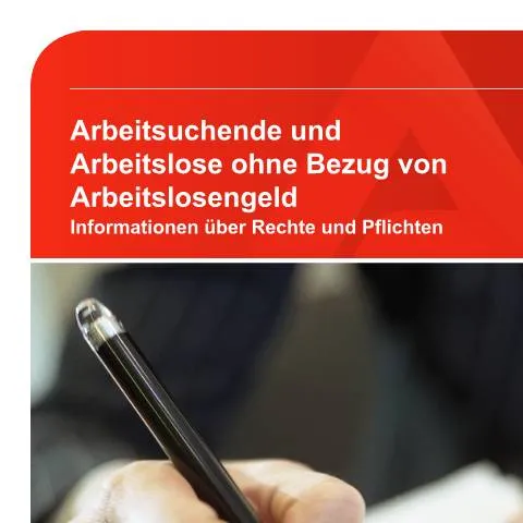 Dokumentvorschau: Wichtige Informationen für Arbeitsuchende - Merkblatt BA035940 — Arbeit & Beschäftigung (CERFA n°merkblatt-arbeitssuche_ba035940)