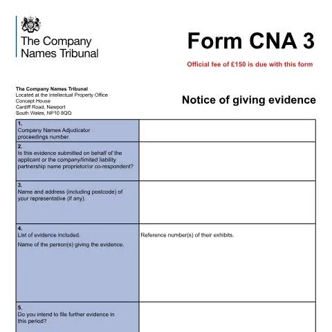 Document preview: A Comprehensive Guide to CNA 3 in Company Name Disputes — Legal & justice