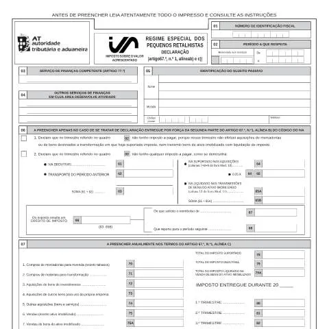 Pré-visualização do documento Entenda o Modelo 1074 do IVA em Portugal — Impostos (CERFA n°Modelo 1074)
