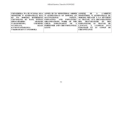 Document preview: Understanding Ministerial Order 11 11 2022 2 for Employers and — Government & admin (CERFA n°ministerial_order_11_11_2022_2)