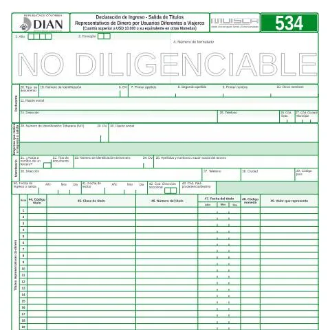 Vista previa del documento Importancia del Formulario F534-2009 en el Comercio Internacional — Trámites administrativos (CERFA n°F534-2009)