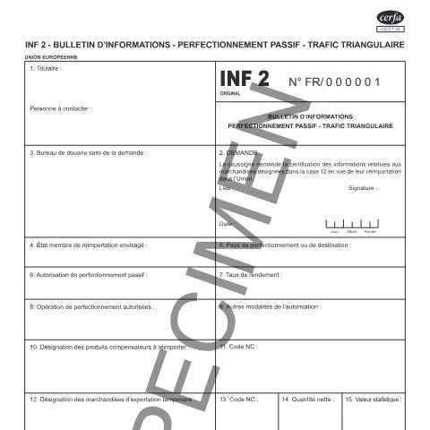 Aperçu du document Perfectionnement passif triangulaire : guide complet du régime — Démarches administratives (CERFA n°11023*04)