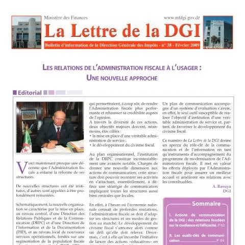 Aperçu du document Comprendre le Formulaire LDGI 38 et son Importance Fiscale — Démarches administratives (CERFA n°LDGI 38)