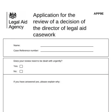 Document preview: How to Request a Review of a Legal Aid Decision in the UK — Legal & justice (APP9E)