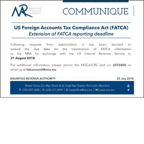 Document preview: Understanding the FATCA Reporting Deadline Extension — Taxes (FATCA310718)