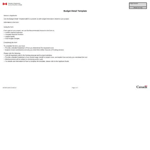 Document preview: Unlocking Funding with Budget Detail Template 'Set B' — Government & admin (CERFA n°HIC5570)