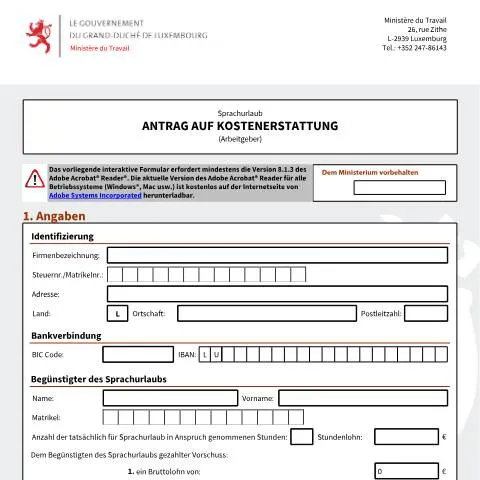 Aperçu du document Demande de Remboursement pour Congé Linguistique — Emploi & travail (CERFA n°conge-linguistique-remboursement-employeur)