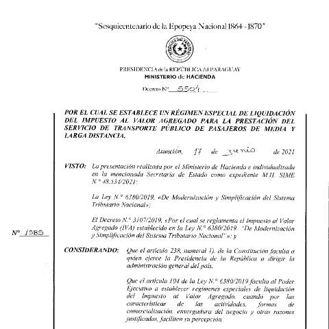 Vista previa del documento Régimen especial de liquidación del IVA para transporte público en — Impuestos