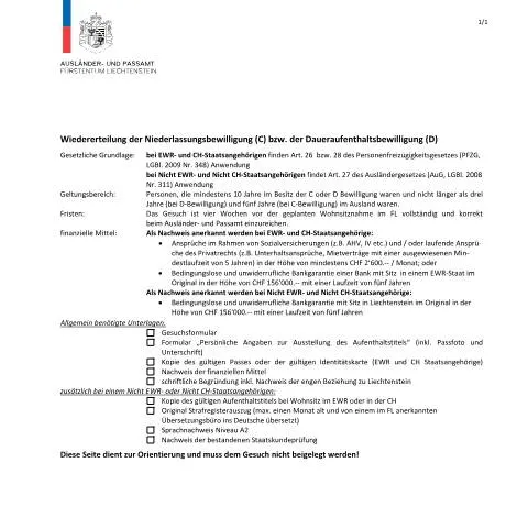 Dokumentvorschau: Wichtige Informationen zur Checkliste ohne Erwerbstätigkeit für — Behörden & Verwaltung (CERFA n°checkliste-wiedererteilung-ohne-stellenantritt-c-d)