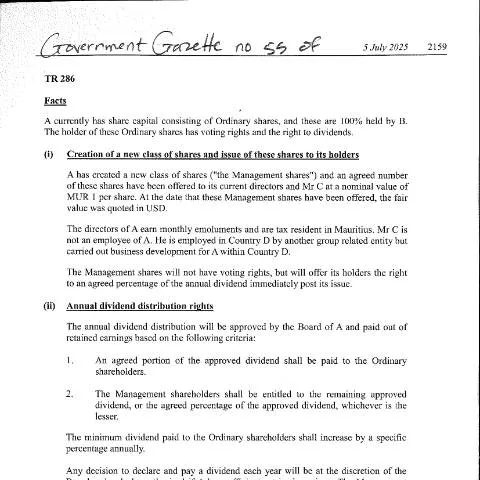 Document preview: A Deep Dive into the TR 286 Document and Management Shares — Government & admin (TR286)
