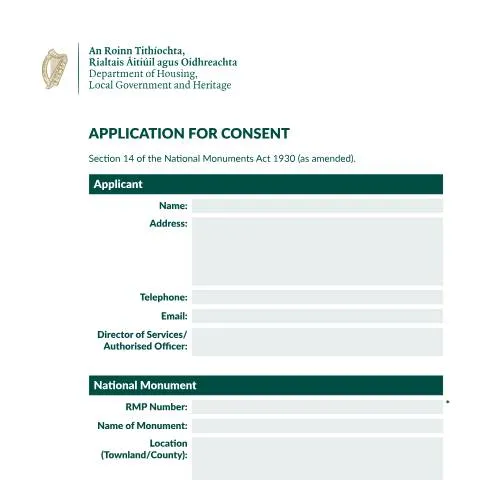 Document preview: Understanding Ministerial Consent for Monument Works — Government & admin