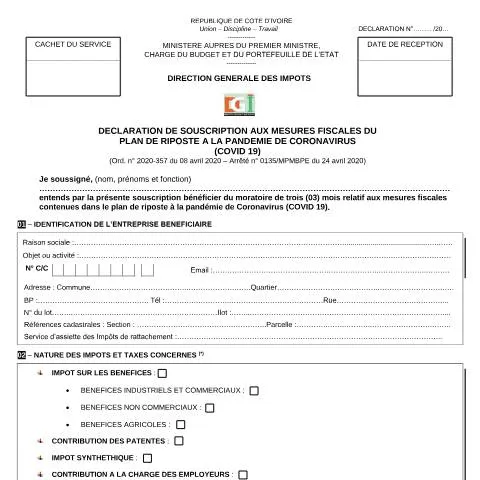 Aperçu du document La Déclaration de Souscription : Un Soutien Crucial pour les — Impôts & fiscalité
