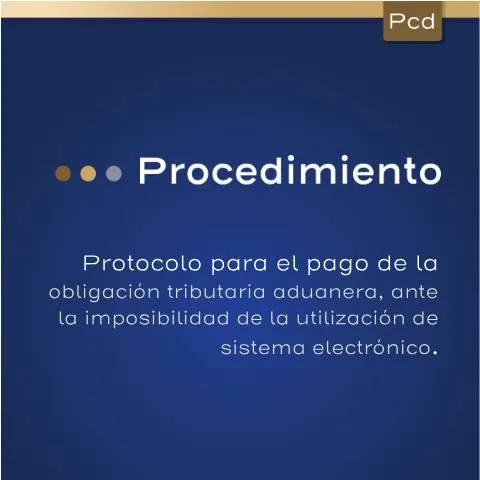 Vista previa del documento Formulario MH DGA PRO 06 MAN 001 para Pagos Aduaneros — Impuestos (CERFA n°MH-DGA-PRO06-MAN-001-Protocolopagoobligaciontributariaaduanerafueralinea)