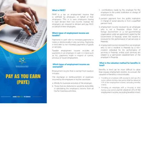 Document preview: Comprehensive Overview of PAYE 2024 in Rwanda — Taxes (CERFA n°Brochure_PAYE_2024-Eng)