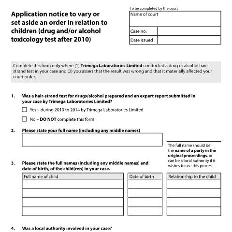 Document preview: Navigating Form C650 in Family Law Cases — Legal & justice