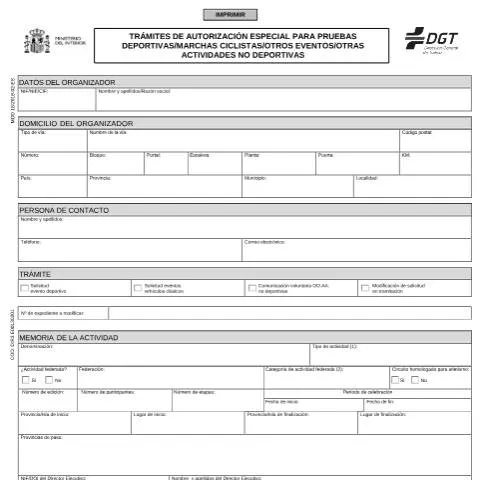 Vista previa del documento Importancia del Modelo 18 en la Organización de Eventos — Trámites administrativos (CERFA n°18)